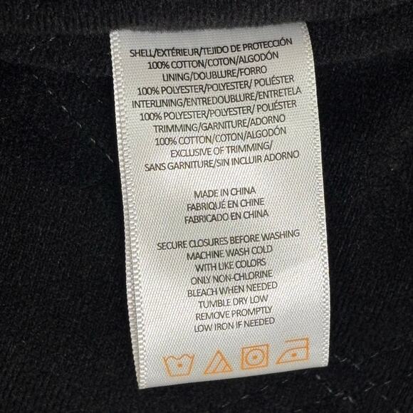 Wolverine Sherpa Lined Black Canvas Jacket Mens L Streetwear Workwear Warm Coat - Picture 13 of 16